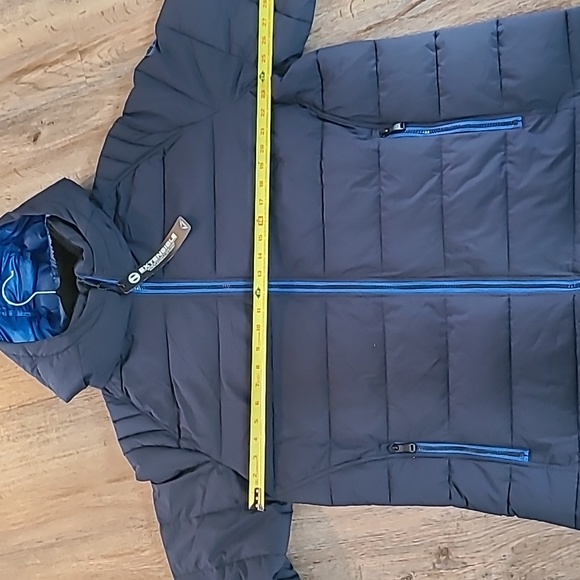 HFX PERFORMANCE BRAND MEN'S BLUE WARM WINTER HOODED COAT SIZE XL - Picture 13 of 17